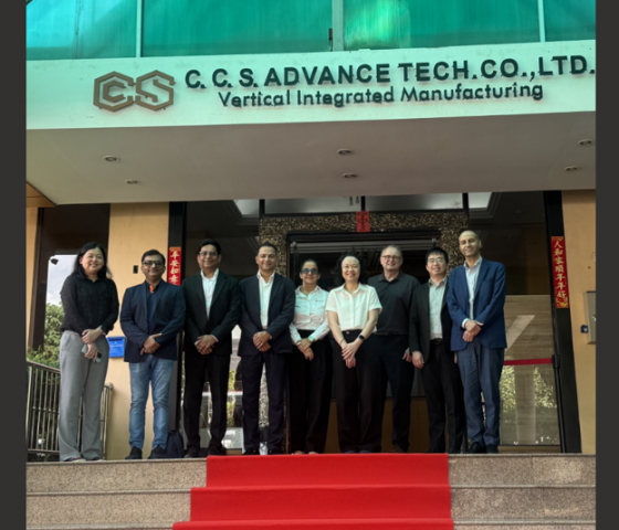LAM Research leadership visit to CCS